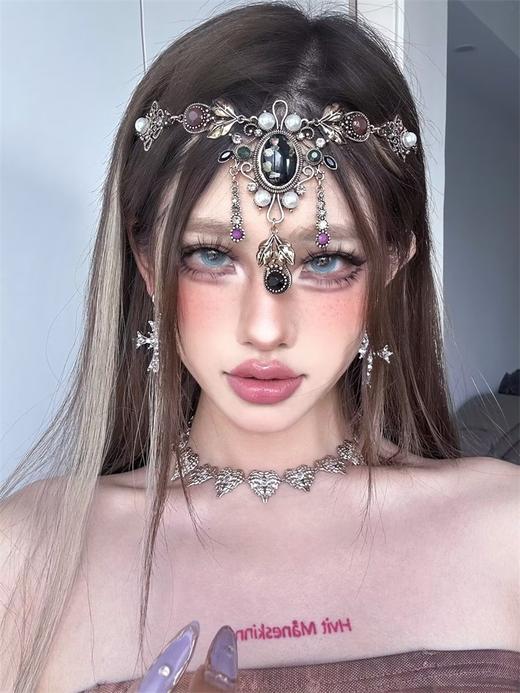 Yukicon旗下 ·清凉蓝水晶 · 冰种紫罗兰｜14.5mm白狮参考着色待测 ｜日抛十片装 商品图3