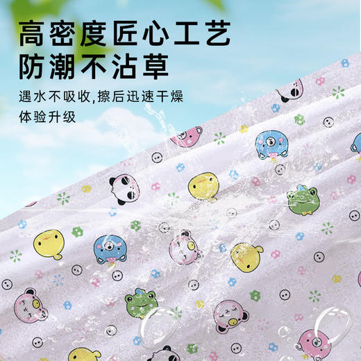 「防水耐磨！一次性野餐垫」加厚隔脏户外防潮双人防水防油沙滩草坪野营地垫子户外装备 商品图3
