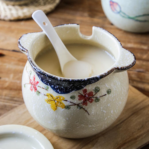 【复古猪油罐】家用猪油罐耐高温陶瓷盐罐调味罐厨房油泼辣子辣椒油调料罐 大糖罐 商品图1