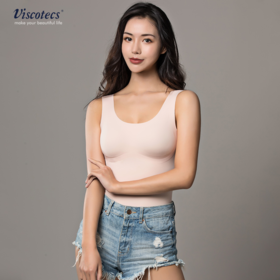 Viscotecs女式长背心式内衣可脱卸胸垫_sl
