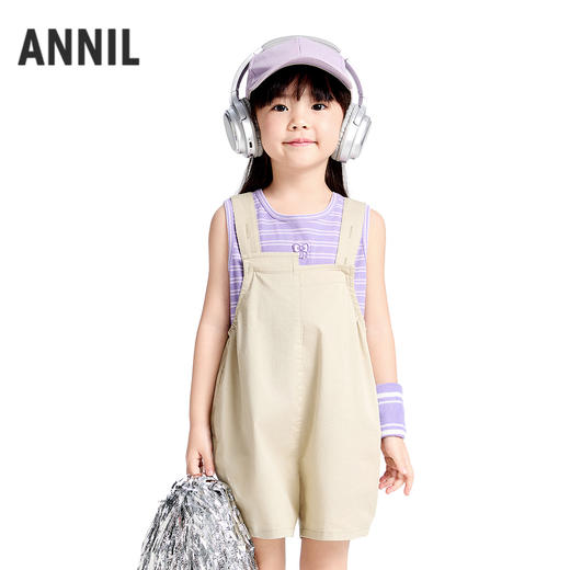 男女童套装夏季新款安奈儿童装实体店同款XM522684 商品图0