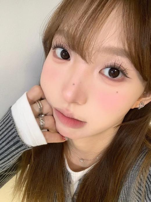 【日抛小直径】GURUUCON-清纯底色黑-14.0mm【日抛 0-800度 无525/575】 商品图1