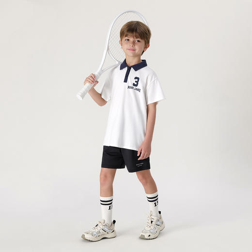 【科技凉感面料】马克珍妮夏装新款 男女童短袖T恤230868 商品图1