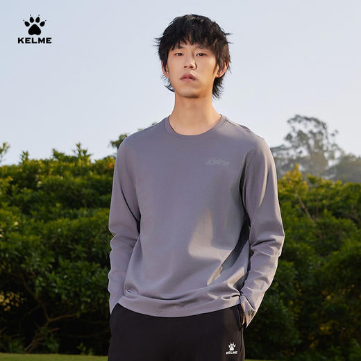 卡尔美2025新款男士男圆领T恤 商品图2