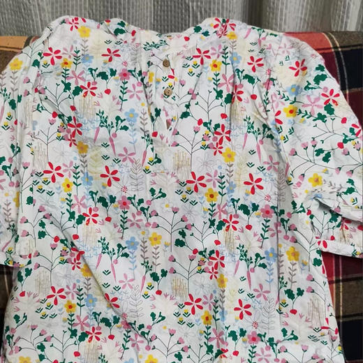 裁缝学苑AS108新款上衣显瘦碎花衬衫纸样 女装小衫裁剪衣服版型图 商品图1