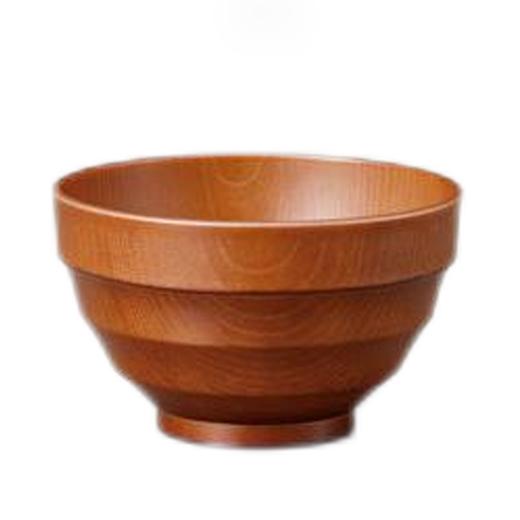 日本进口石田汤碗 堆叠汤碗天然色 大 商品图0