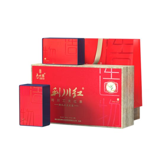 夷水缘湖北恩施利川红茶叶礼盒2罐共200克 商品图0