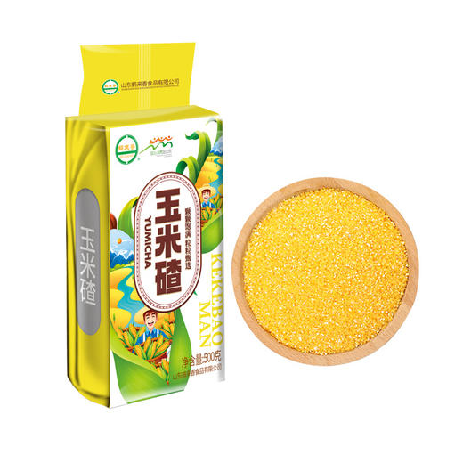 「真空装」鹤来香玉米碴500克 五谷杂粮渣玉米糁粮油米面 商品图0