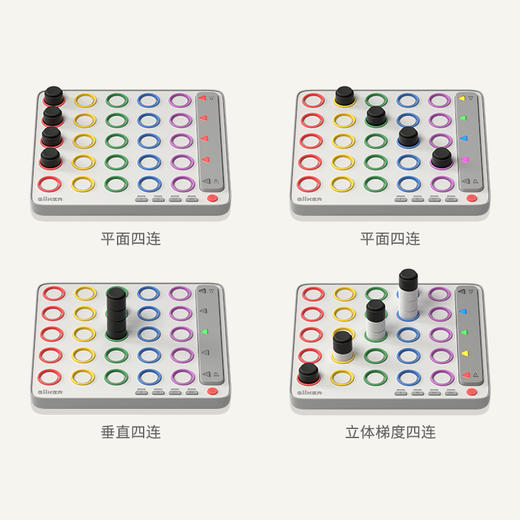 计客智能四子棋-彩虹版 商品图2