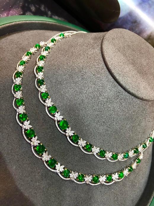 10.8ct刻面祖母绿项链 商品图1