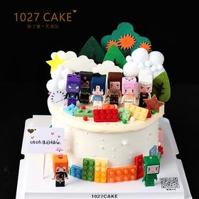 1027CAKE | 乐高 我的世界 积木主题蛋糕