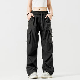 LUCKY DEER/幸运鹿情侣款时尚潮流工装裤