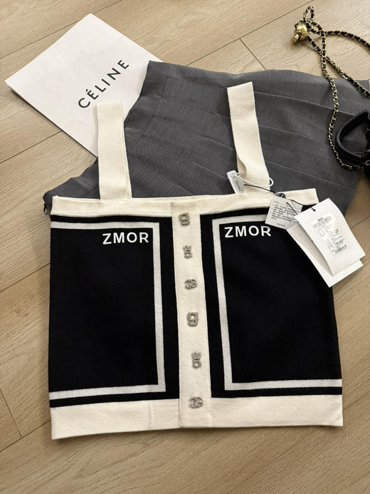 品牌尾单小香风针织马甲 商品图0