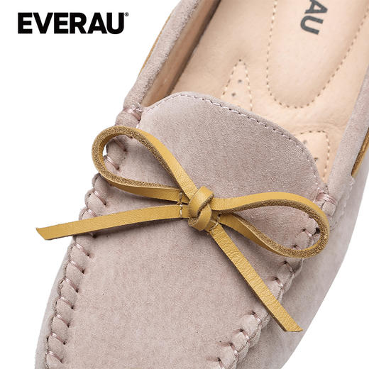 EVERAU 经典莫奈花园的缤纷朦胧梦幻多色春款女鞋豆豆鞋EA1011 商品图8