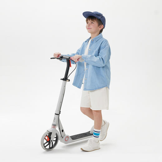 马克珍妮男童潮流百搭纯棉牛仔衬衫2025年春装新款250105 商品图1