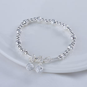 【宏艺珠宝】事事喜乐·银s925手串