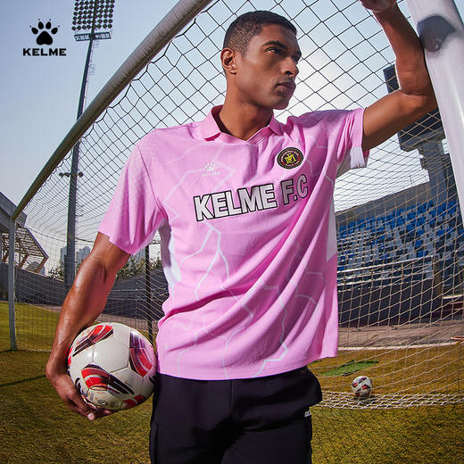 卡尔美新款男士翻领T恤 商品图2