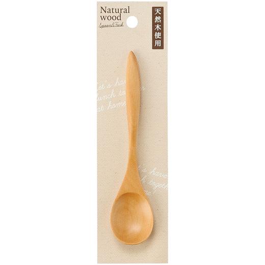 日本进口石田白木咖啡匙带衬纸14cm 商品图0