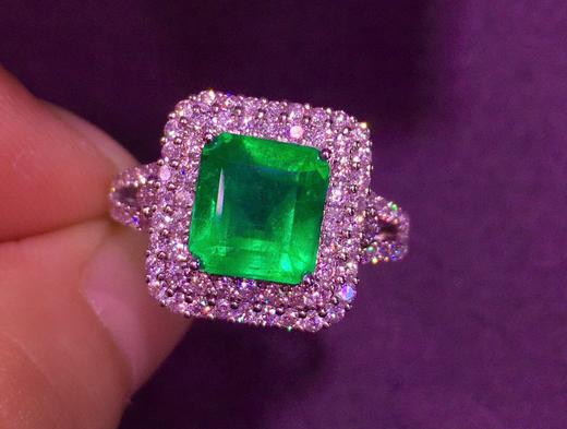 2.65ct刻面祖母绿戒指 商品图1