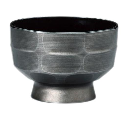 日本进口石田汤碗汉式碗 蛇眼银色 大 商品图0