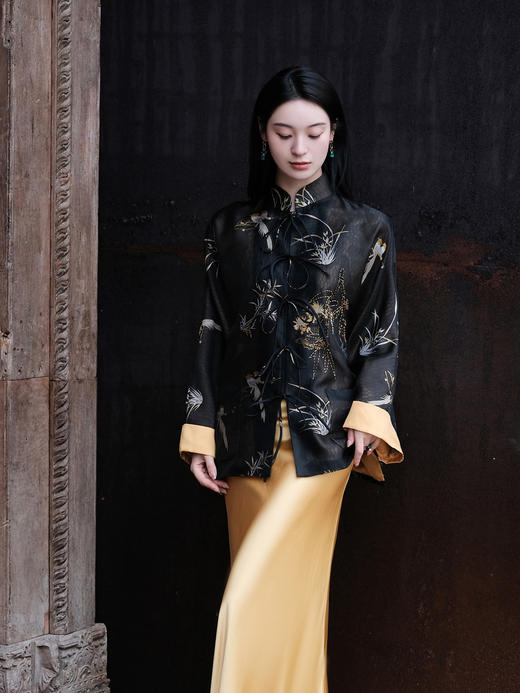 廷前观棠 | 竹烟波月外套 商品图0