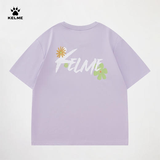 卡尔美2025新款男女同款中性短袖T恤 商品图7