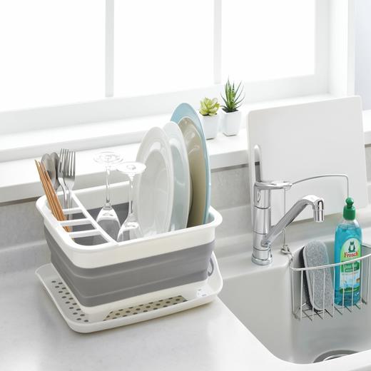 日本进口TAMAHASHI折叠式排水篮 商品图0