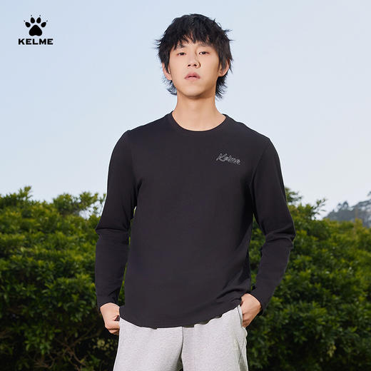 卡尔美2025新款男士男圆领T恤 商品图5