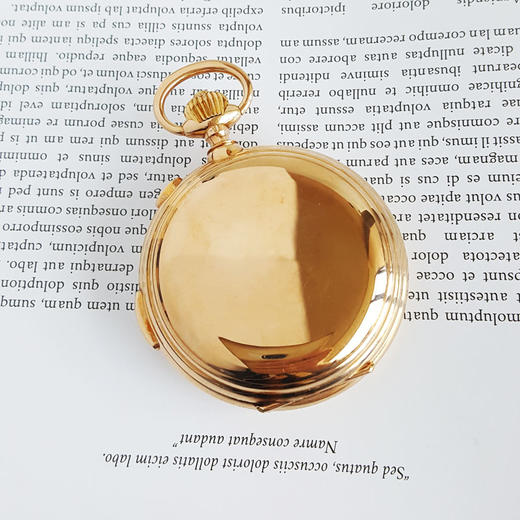 【95新】怀表LE PHARE力菲亚55MM计时；两问14k金 积家机芯201025LV05 商品图2