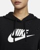 Nike 耐克Sportswear Club Fleece 女子薄绒标志套头连帽衫DQ5776-010 商品缩略图3
