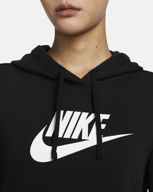 Nike 耐克Sportswear Club Fleece 女子薄绒标志套头连帽衫DQ5776-010 商品图3
