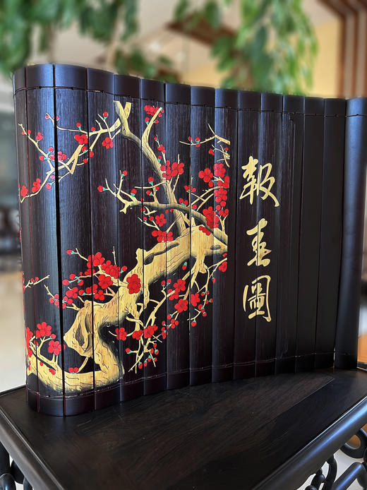 36cm竹雕画竹简系列 商品图0