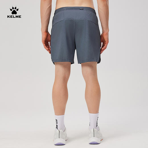 卡尔美2025新款男士男式假两件梭织短裤 商品图7