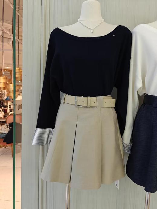 【门店同款】ENJOY春季盐貌似糖大百褶短半裙 161293115 商品图0