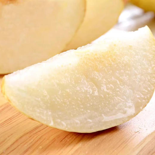 贡梨脆甜多汁  皮薄肉厚  新鲜 清脆  多汁甘甜 可做冰糖雪梨  ，雪梨银耳汤  现摘现发 商品图5