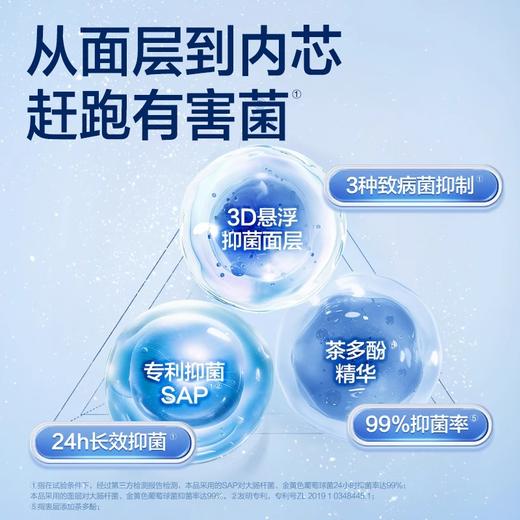 【吸收宝消臭抑菌纸尿裤  整箱】腰贴式成人纸尿裤M/L/XL 商品图1