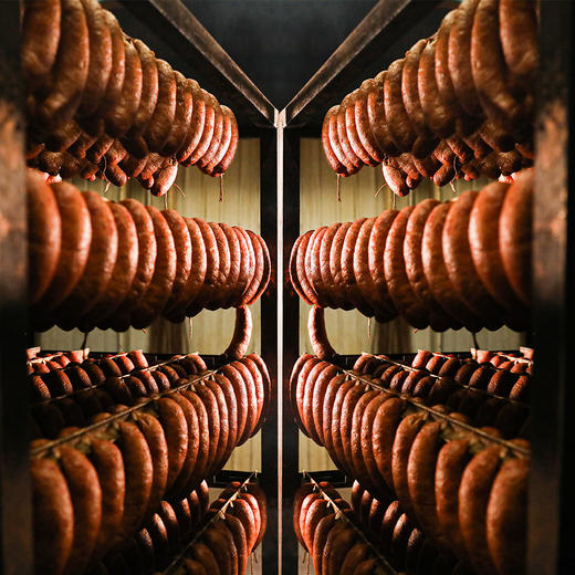 LD哈尔滨虾仁红肠 125g/根 商品图1