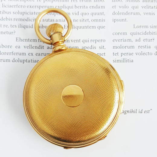 【95新】18k黄金三问56MM三开怀表 201025LV07 商品图2