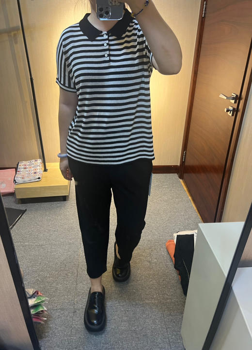 【夏装爆款翻单款莱赛尔纤维亚麻】水淼2025夏新品休闲宽松凉快翻领短袖0716 商品图1