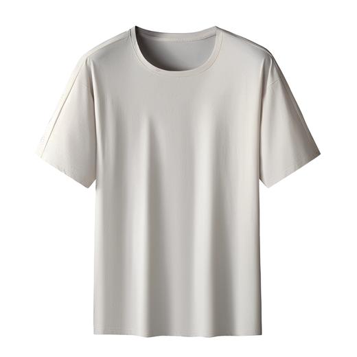 【DTH】大依优型大码圆领短袖T恤加肥加大肥佬休闲宽松运动胖子上衣男士 商品图2