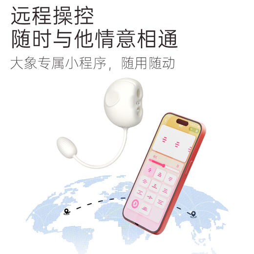 【双旦狂欢·钜惠来袭】【情趣玩具】大象自由象舌舔跳蛋  拟真舔shi   CUG组合刺激 商品图6