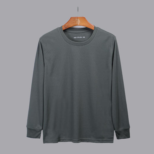 【24长袖体能圆领衫】体能圆领长袖男女同款运动体能上衣反光标版/国潮版/净版/歼20版03h 商品图3