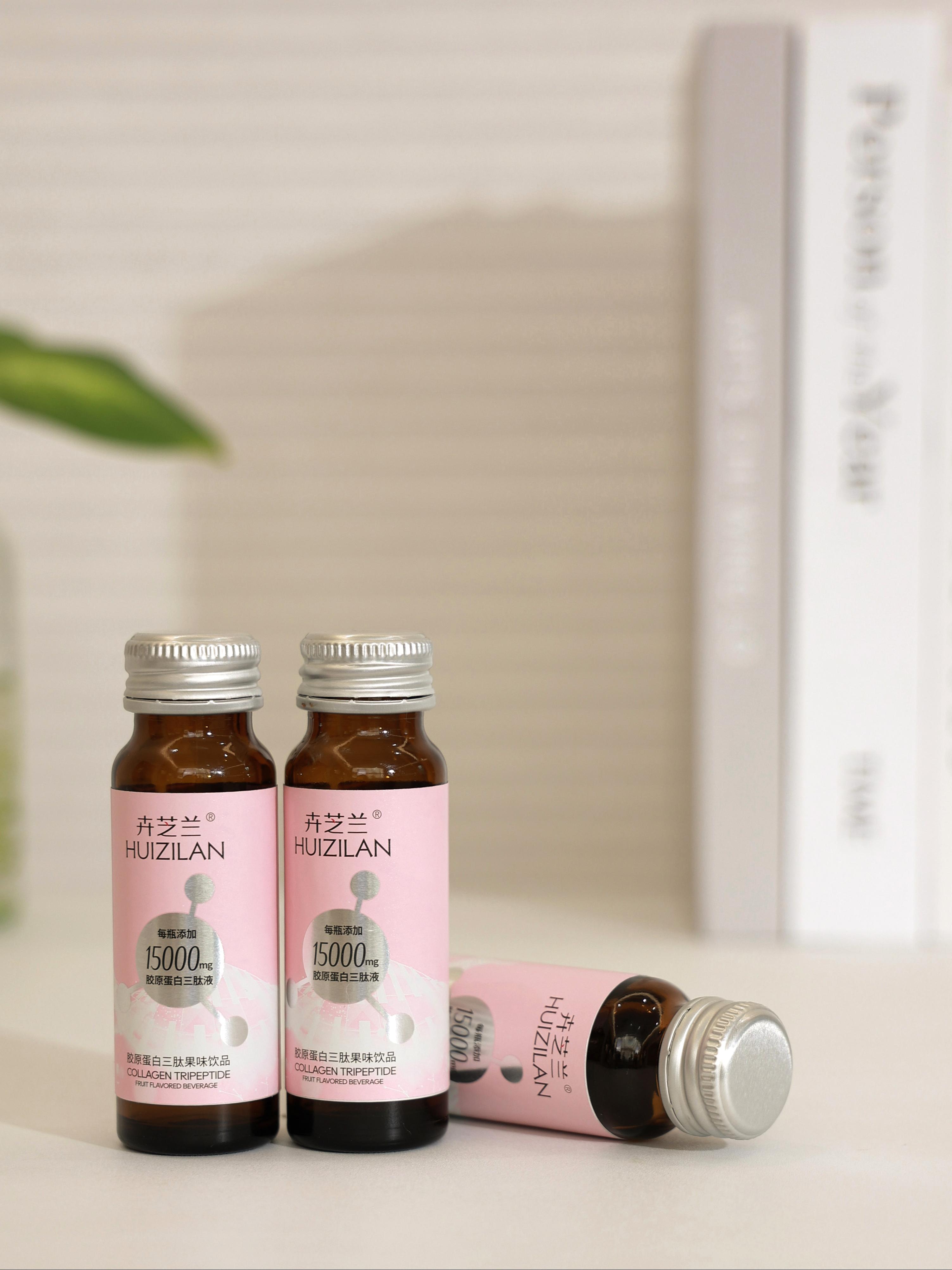 卉芝兰胶原蛋白三肽果味饮品50ml*8