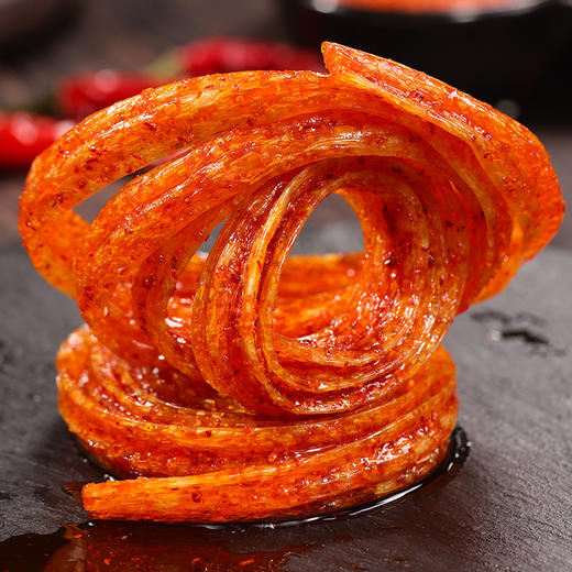 【超值50袋❗唱片辣条】一口秒回童年小卖部，油汁充沛辣而不燥，辣香扑鼻回味无穷，调味面制品休闲解馋办公室零食QQ 商品图2