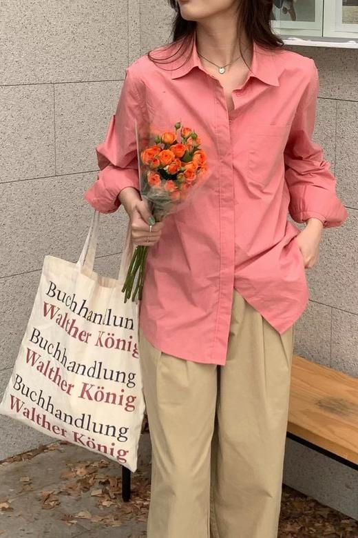 LNNNS 压褶卡其色宽松长裤 17876 商品图2