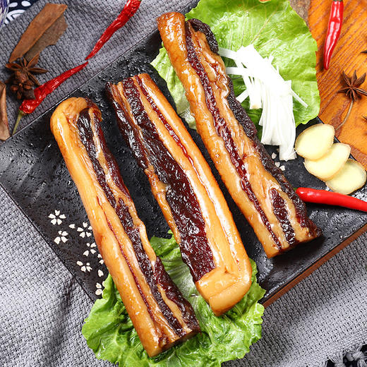 桂香品巴马香猪腊肉400g/袋 商品图2