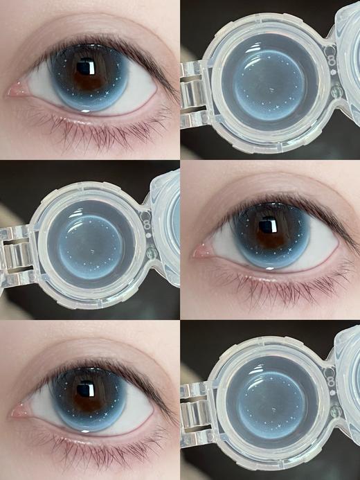 cn半年抛美瞳 寒冰碎片 14.5mm 商品图0