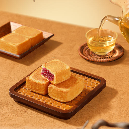 潘祥记官方旗舰店[普洱茶鲜花酥]茶酥礼盒 商品图6