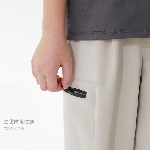 【弹力速干】马克珍妮男童山系户外轻量机能裤2025新款250059 商品图3