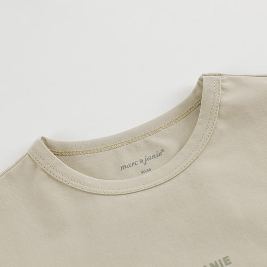 【棉感速干】马克珍妮男女童运动短袖T恤儿童上衣夏装新款240379 商品图4